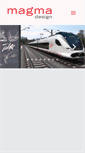 Mobile Screenshot of magmadesign.net
