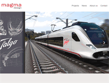 Tablet Screenshot of magmadesign.net